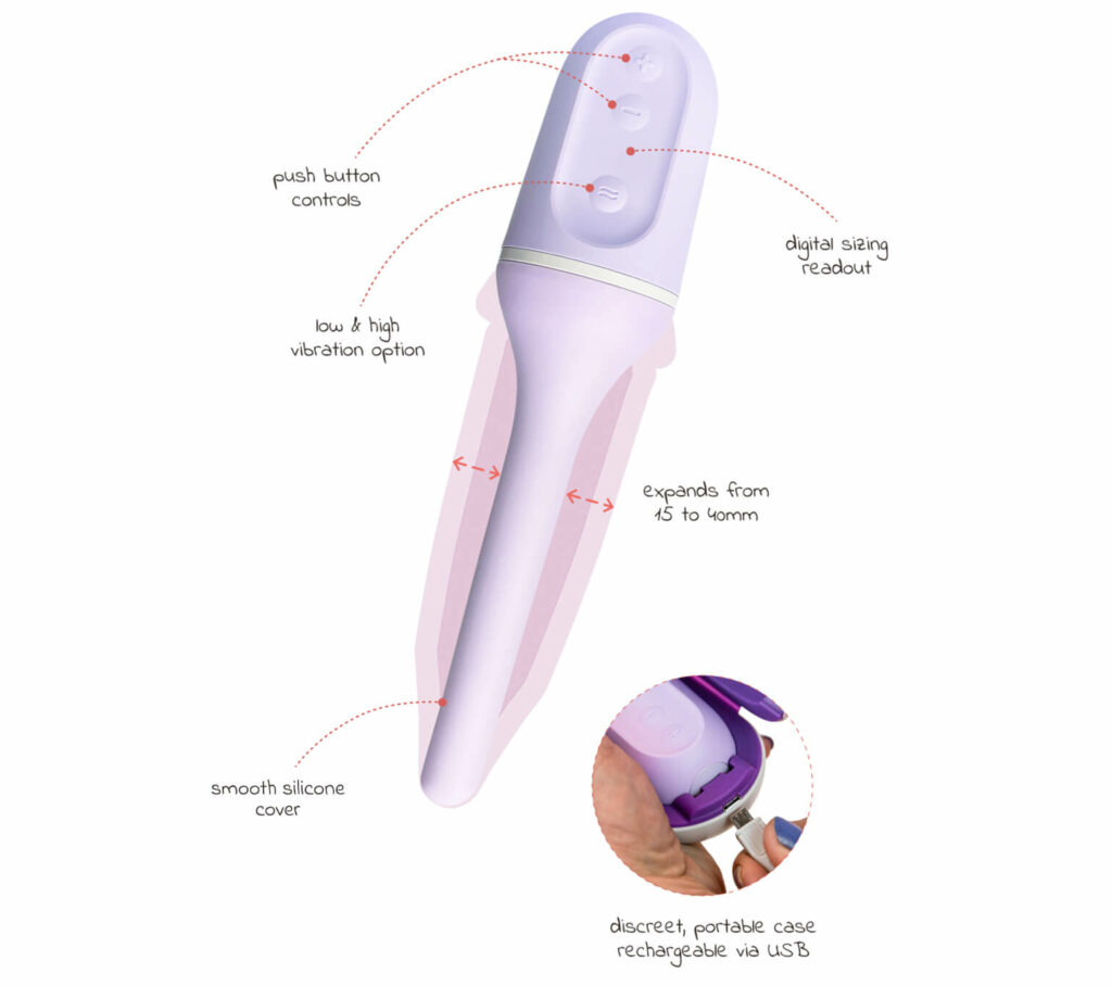 Milli dilator construction